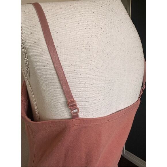 Haute Monde Coral Orange Zip Up Bustier Dress Medium - Picture 7 of 9